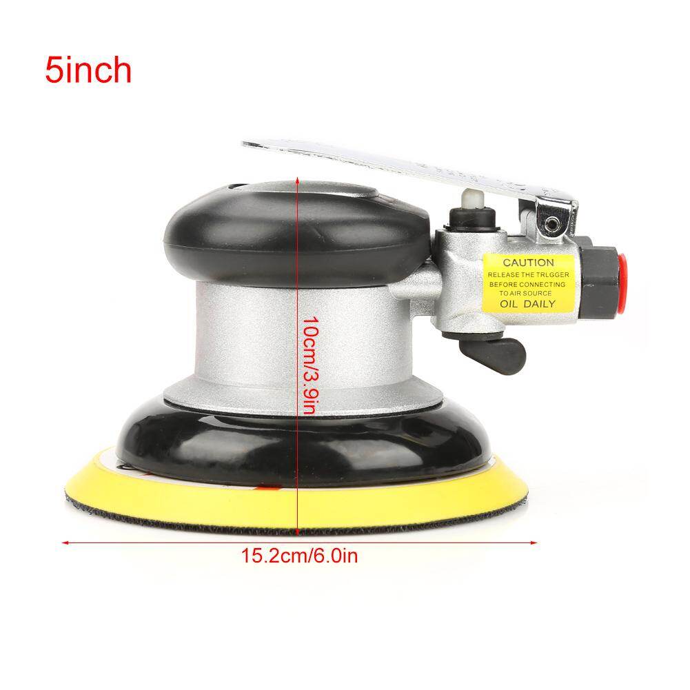 AT-780 5 /4  Air Random Orbital Sander Round Polisher Pneumatic Hand Sanding Tool