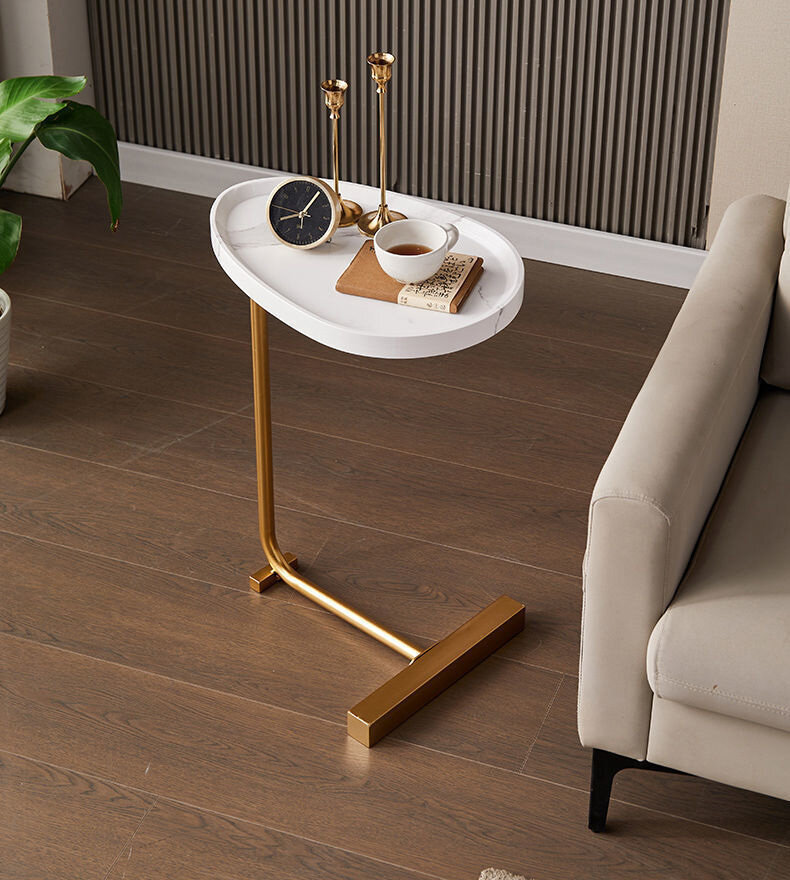 XINLANYASHE coffee table sofa side table Coffee table modern, round center table, coffee table, sofa table multipurpose reception table Snack Side Table Coffee Table Sofa Side Table Movable coffee table