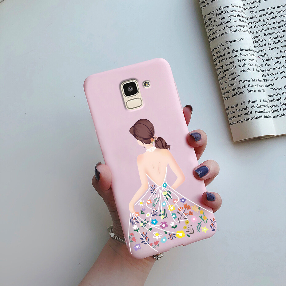 Samsung Galaxy J6 Back Cover For Girl Case For Samsung Galaxy J6
