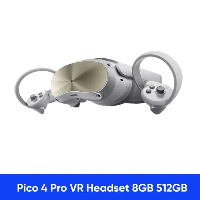 PICO 4 PRO VR Glasses All-in-one Machine 8+512G Supports Eye Tracking ...