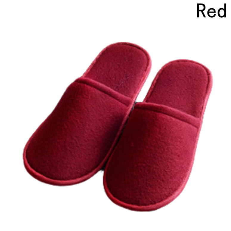 KHÁCH SẠN Dùng Một Lần Dép Đi Trong Nhà Bông Dép Đi Trong Nhà Dép Đi Trong Nhà Chống Trượt Mùa Đông Mềm giá rẻ
