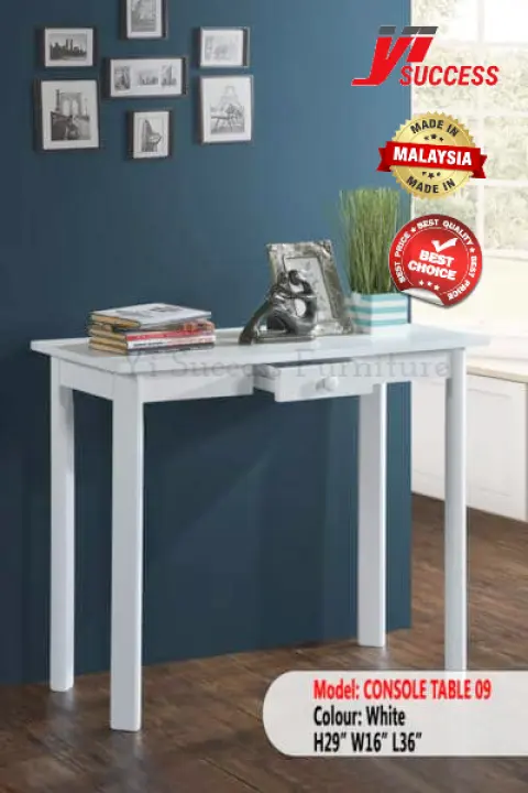 3 foot console table