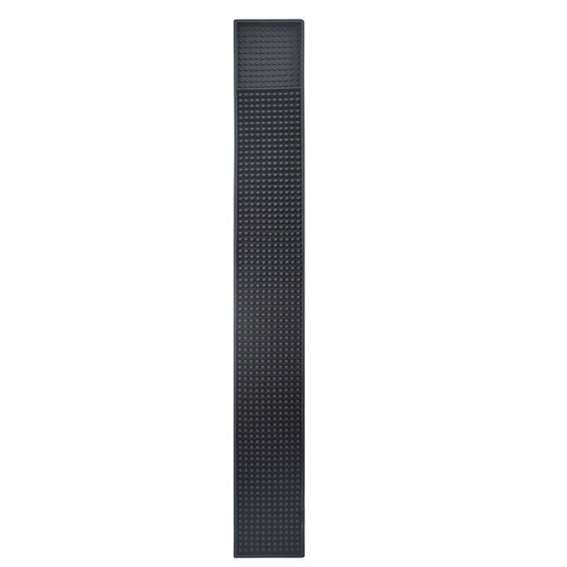 Black Bar Mat Rubber Bar Service Spill Mat Rubber Bar Mat Bar Runner Glass Drip Tray Beer Drink Rail Bars Service Mat