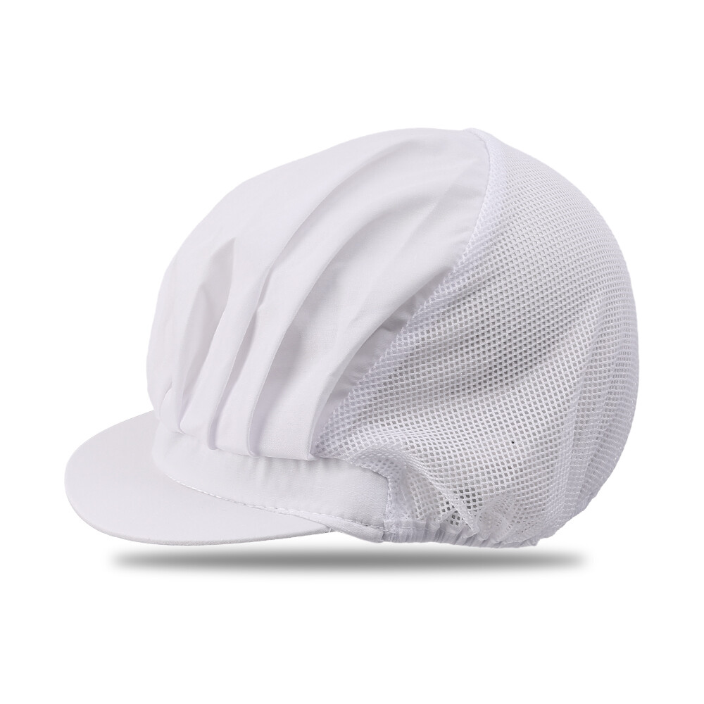 Fashion Chef Hat Kitchen Food Service Cooking Cap Business Work Hair Nets Chic Work Accessories Women Men Breathable Adjustable Cap Solid Color