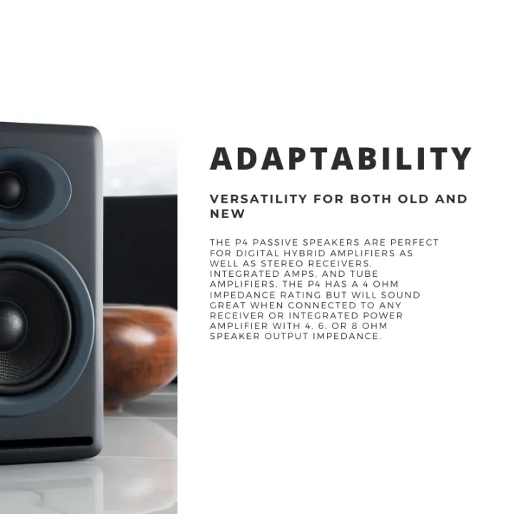 p4 passive speakers