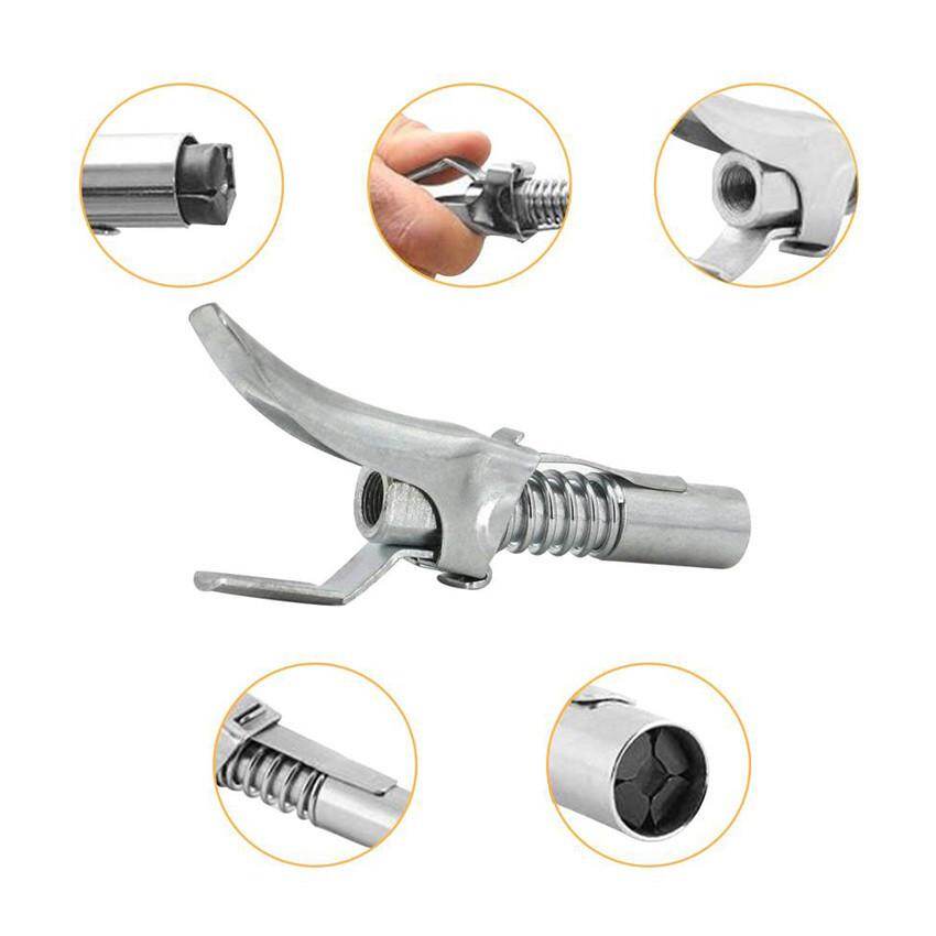 First Generation Grease Coupler High Pressure 12,000 PSI Fast Locking Releasing Heavy Duty Fitting Oil Pump Accessories