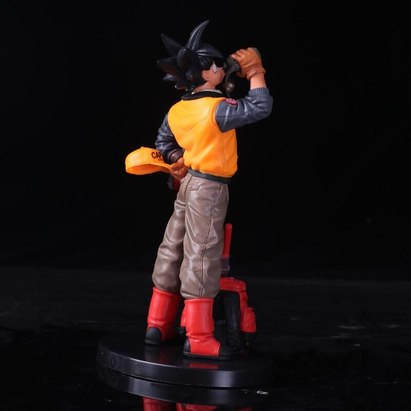 Figura De Acción De Dragon Ball De 20cm, Modelo Coleccionable De PVC, Son Gohan, Super Saiyan Chocolate Negro Comic Regalo