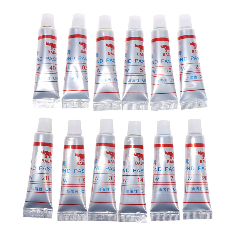 W0.5 ~40 Diamond Grinding Polishing Paste Lapping Compound For Metal Glass Jade