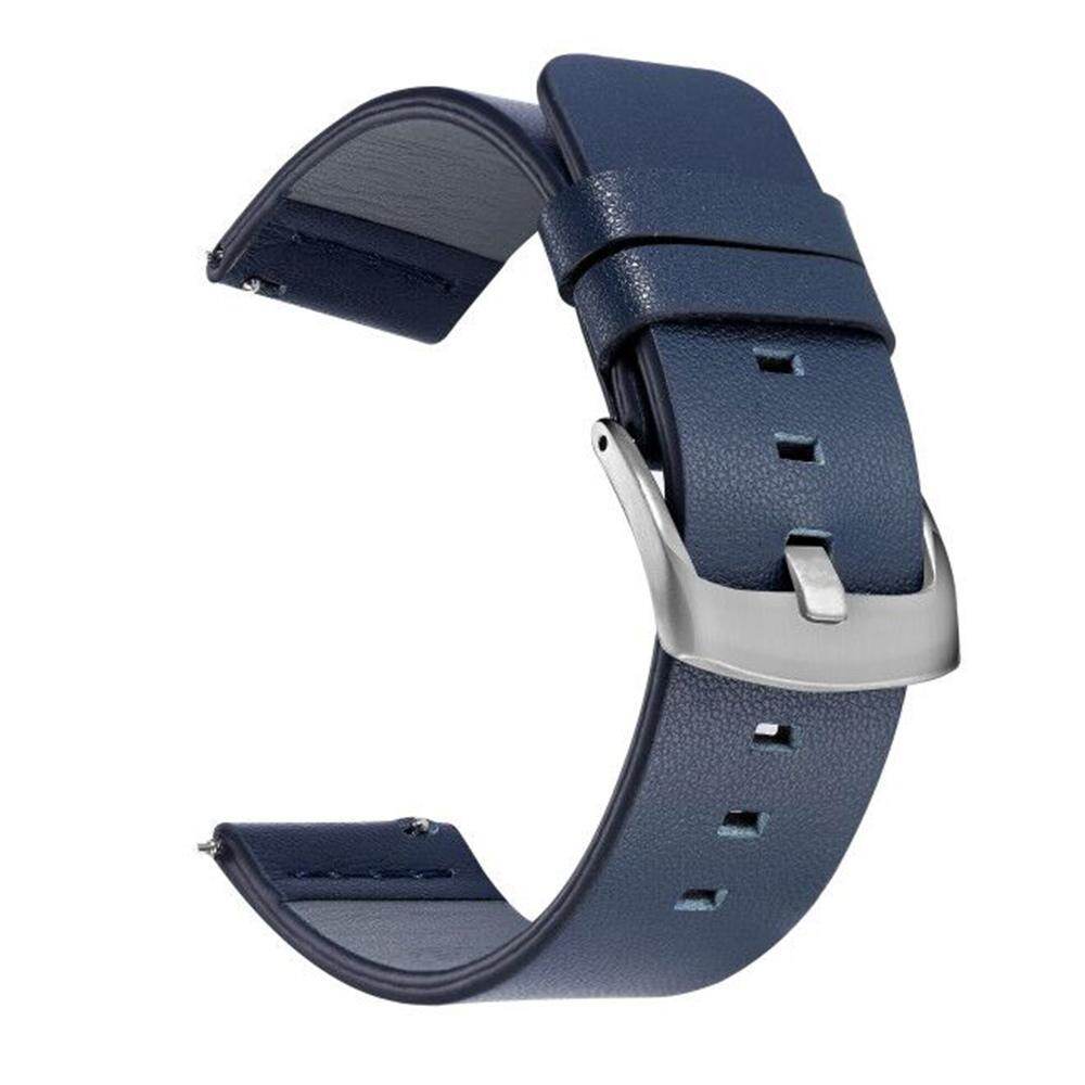 20mm 22mm band Strap for samsung watch 3 41mm 46mm/Samsung Galaxy Gear s3 Watch Galaxy Active 42 46mm Genuine Leather Sport Band Quick Release 18 24mm