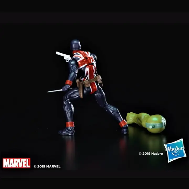 marvel legends union jack 2019