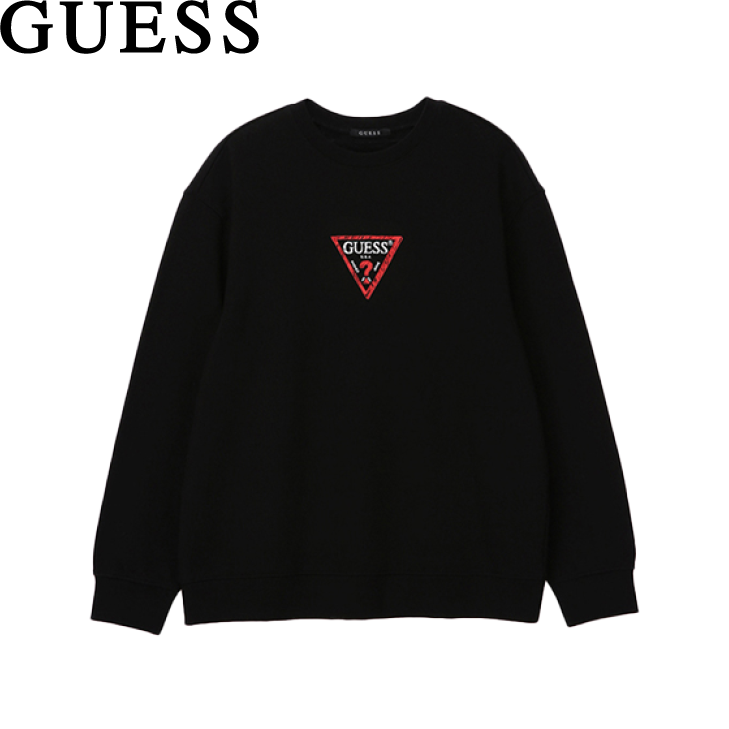 [SF]Guess Unisex Handwriting Man to Man