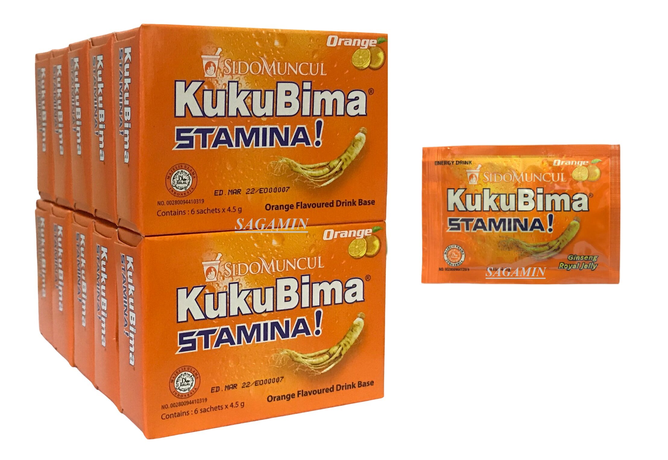 Kukubima Energy Drink ( Orange ) Lazada