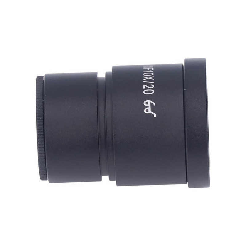 Microscope Lens WF10X/20 Laboratory Stereo Microscope Lens 30Mm Inter High Eye Point Wide Angle Eyepiece Microscope Fittings