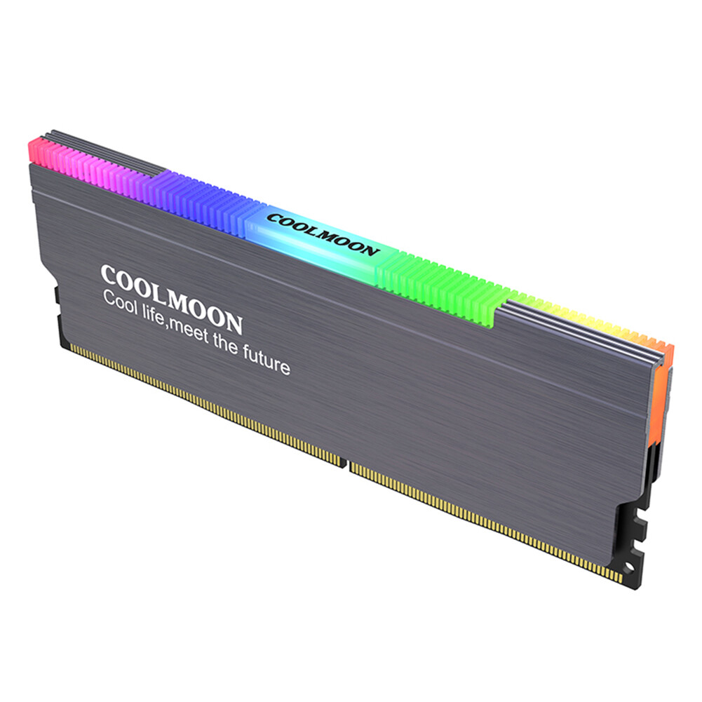 COOLMOON CR-D134S Tản Nhiệt ARGB RAM Bộ Tản Nhiệt Bộ Làm Mát Bộ Nhớ Máy Tính Để Bàn