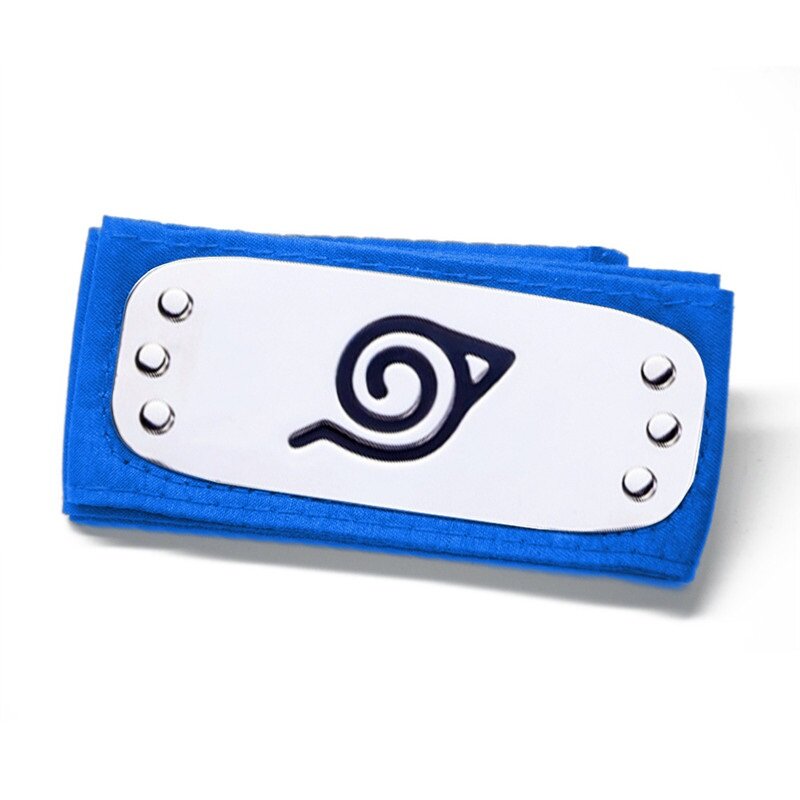 Naruto Head Protector Headgear Headband For Cosplay Itachi Uchiha Sasuke Kakashi Forehead Protective Toys