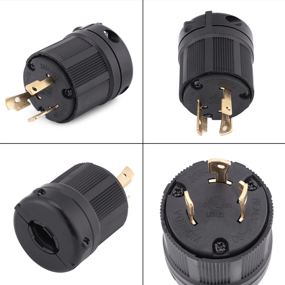 30A 250V Plug Connector Twist Lock Electrical Plug Plug Home for Generator