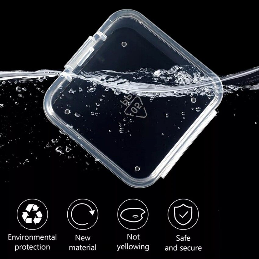 6 Hộp Đựng Đồ Bằng Nhựa Trong Suốt Mini Có Nắp Đậy Hộp Có Bản Lề Trống Cho Hạt Dụng Cụ Trang Sức Hộp Sắp Xếp Trưng Bày