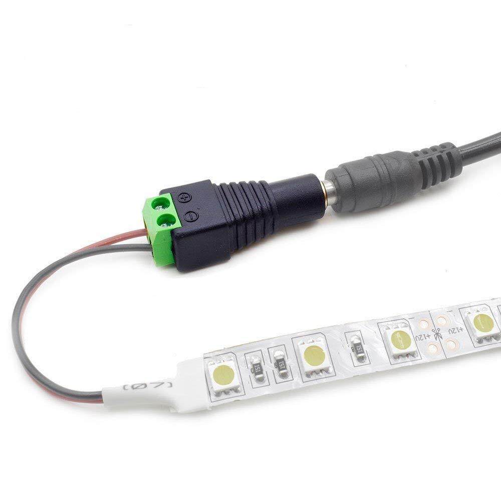 JY 12 V Dải ĐÈN LED Cung Cấp Điện 2A Cho Dải ĐÈN LED Ánh Sáng với DC Nữ Nòng Connecto