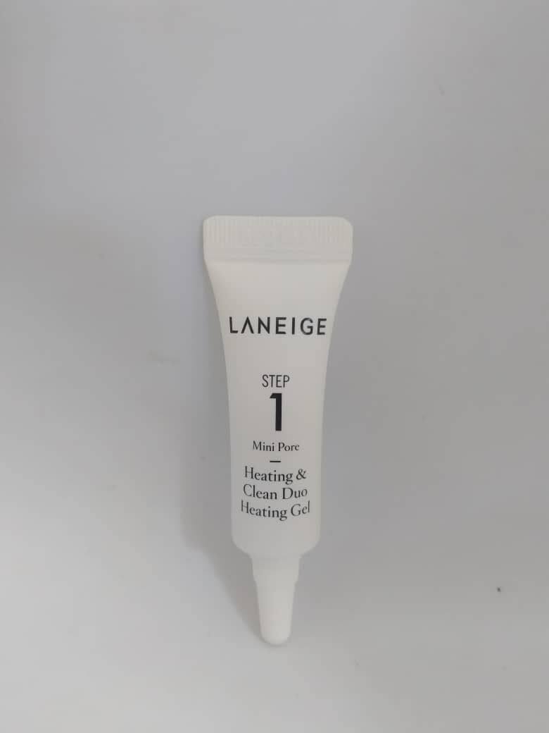 laneige 3ml step1 mini pore heating & clean duo heating gel All skin types Lazada