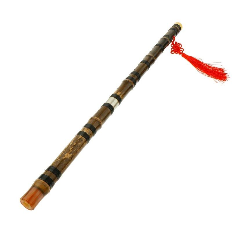 Exquisite Bamboo Flute 2 Sections Dizi Chinese Traditional Musical Instrument Gift Malaysia