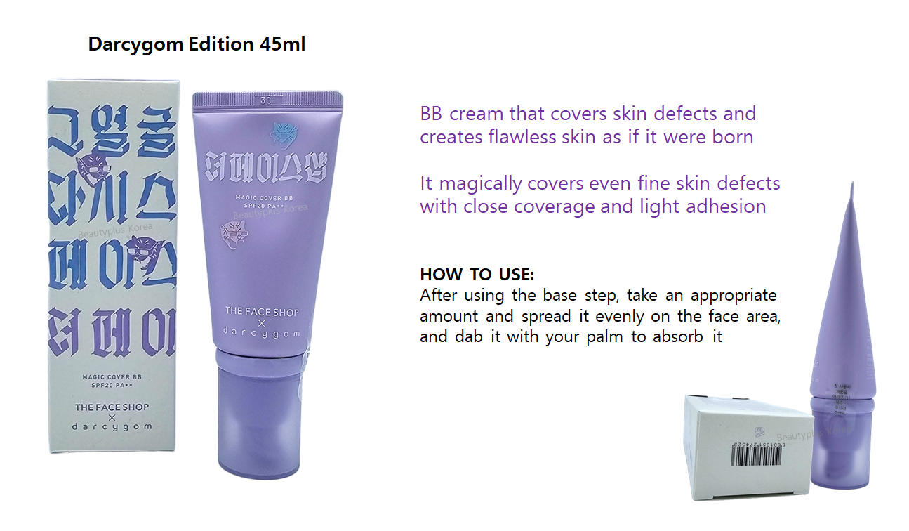 [THE FACE SHOP] Fmgt Magic Cover Kem Trang Điểm BB 45Ml