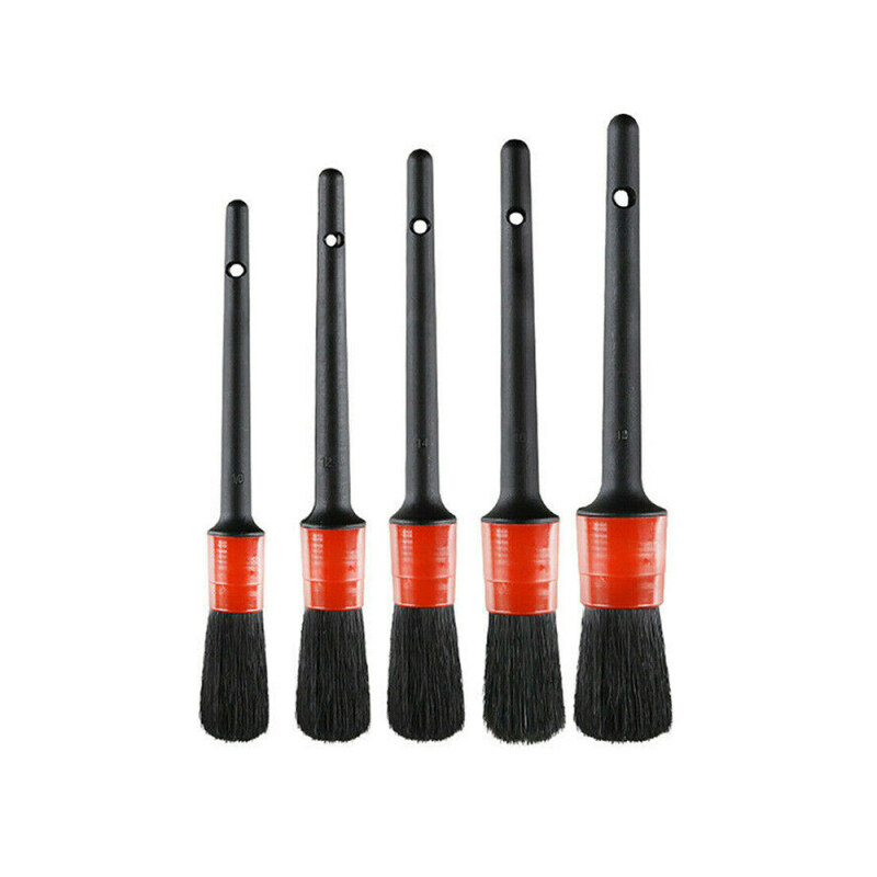 Bộ 5 chi tiết rửa xe Fang Fang, dụng cụ vệ sinh gồm chổi vệ sinh chi tiết, chổi có kẽ hở cho ô tô