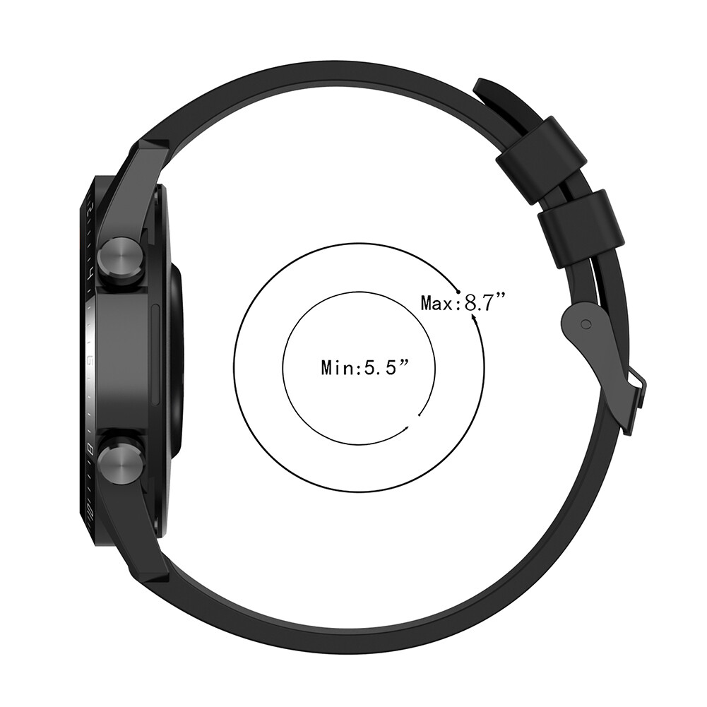 Practical Adjustable Silicone Band for Huawei Watch GT 46mm/GT Runner Replacement Strap