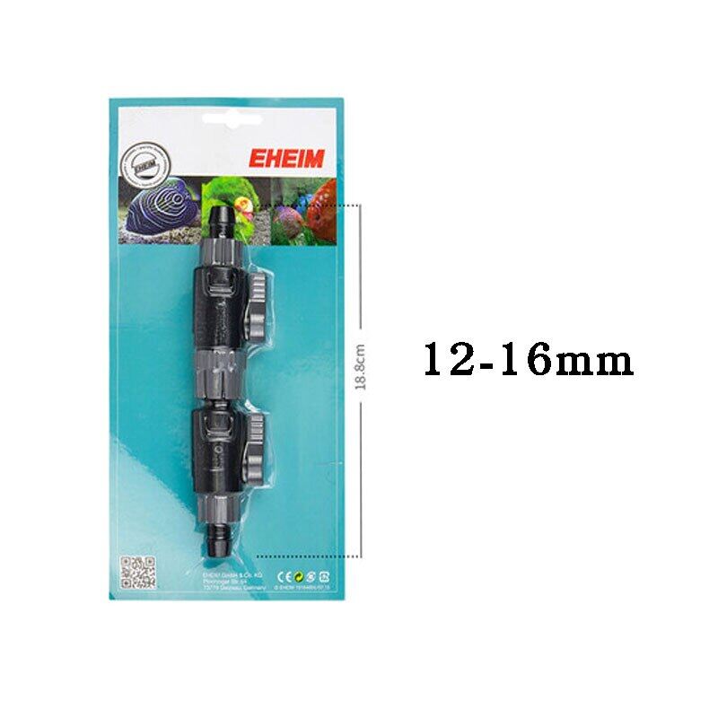 Eheim double tap with quick coupling aquarium filter release coupling llave doble 9/12mm 12/16mm 16/22mm