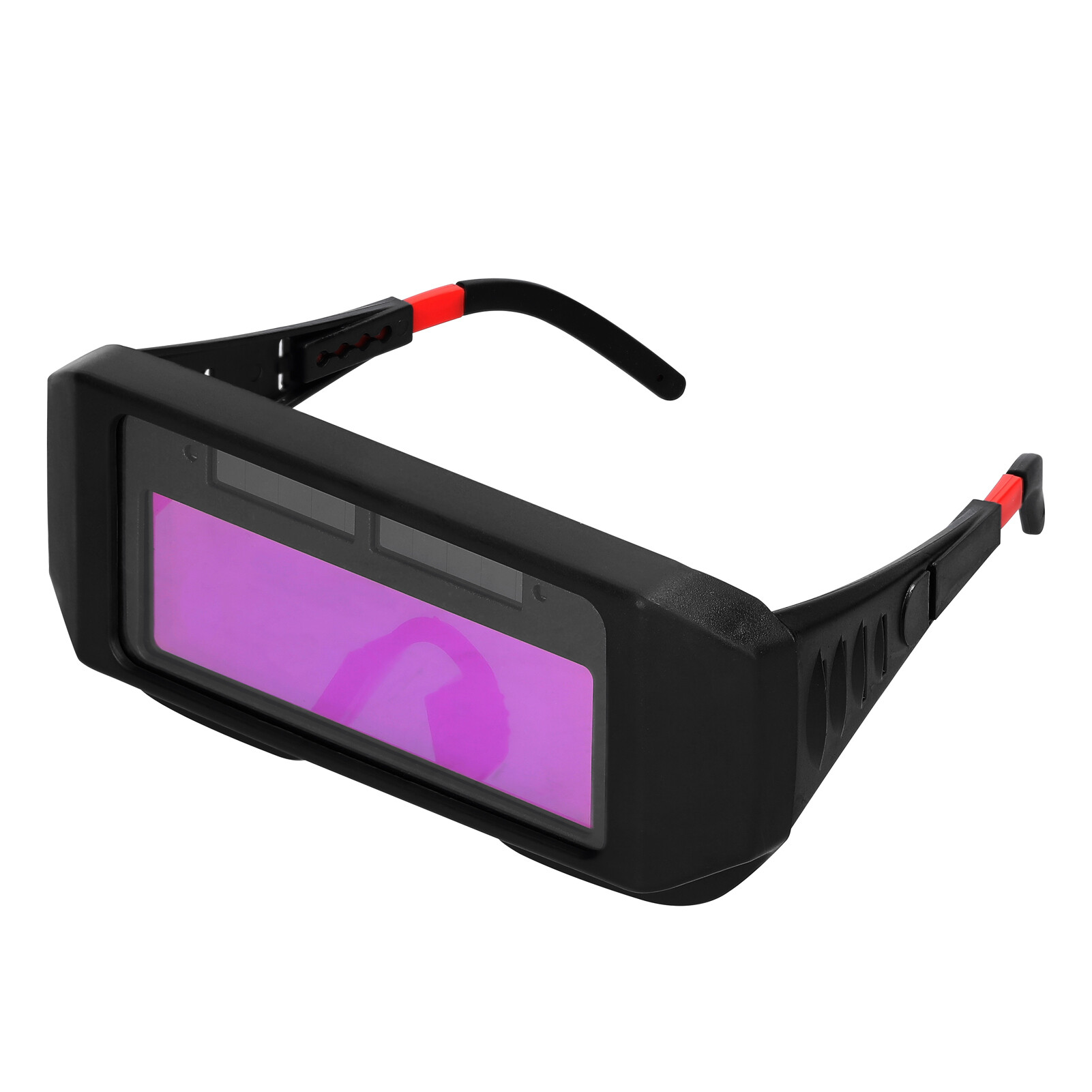KKmoon Solar Power Automatic Dimming Welding Glasses HeadMounted Welding Eyeglass Welding Argon Arc Welding Glasses Protective Welding Eyeglass