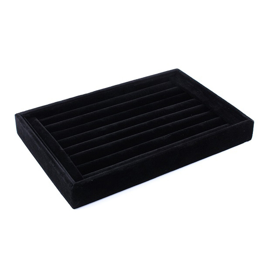 Ring Earrings Organizer Ear Studs Display Stand Holder Rack Tray Plate Box Case