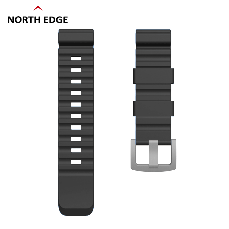 NORTH EDGE 24mm Silicone Strap For Apache3/ Gavia2/Range5