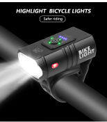 HONGLV USB Rechargeable Bike Light with High Brightness