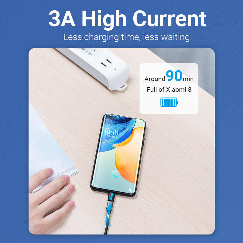 Vention Type C to Micro USB Adapter Type C Male to Micro USB Female Converter Type C Adapter For Samsung S9 Huawei Xiaomi One Plus LG USB C Adapter