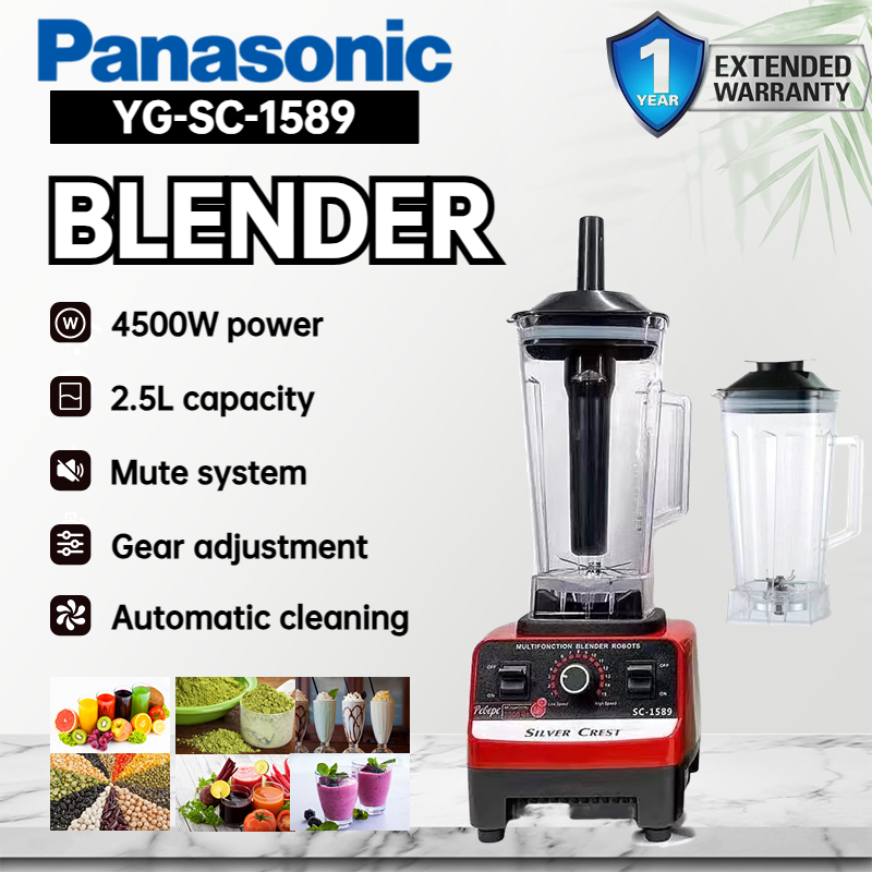 Panasonic Blender 4500w ultra high power 2.5L blender heavy duty
