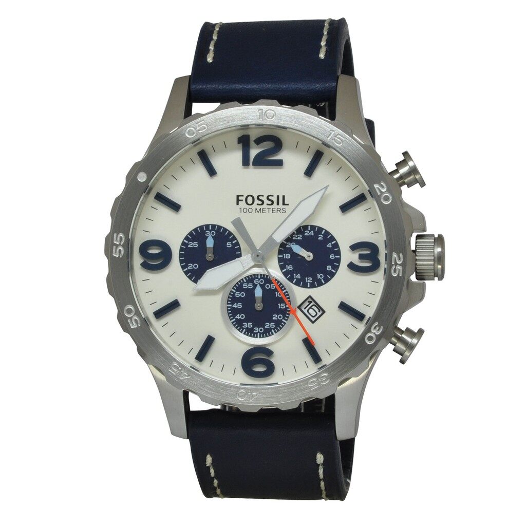 Authentic Fossil Men Nate Chronograph 