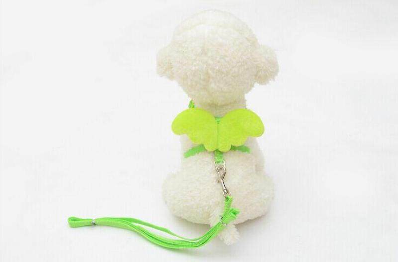 Tomatoll Thiên Thần Dễ Thương Họa Tiết Cún Cưng Dẫn Và Bộ Vòng Cổ Cho Cánh Thiết Kế Thú Cưng Nhỏ Có Thể Điều Chỉnh