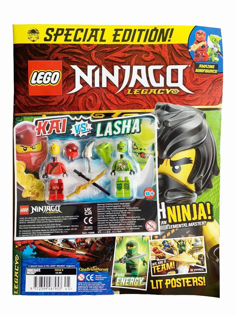 LEGO Ninjago Legacy Special Edition Magazine Issue With Kai