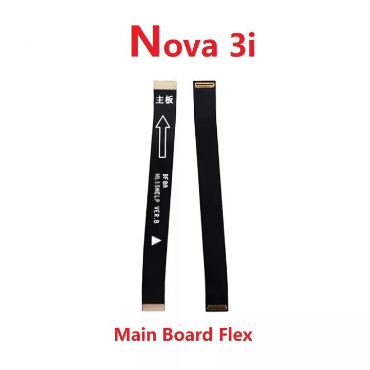 Original Charging Port Charger Dock Board Microphone Mic Flex Cable+Main Board Motherboard Connection Flex Cable For Huawei Nova 3i