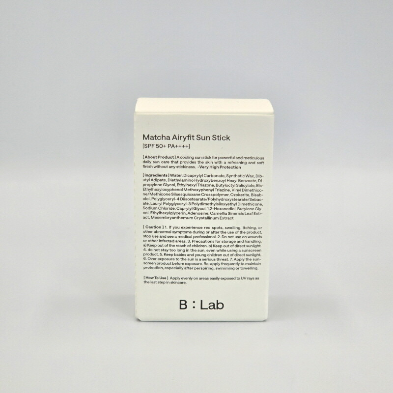 [B-LAB] Matcha Airyfit Sun Stick 50+ PA++++ 15g