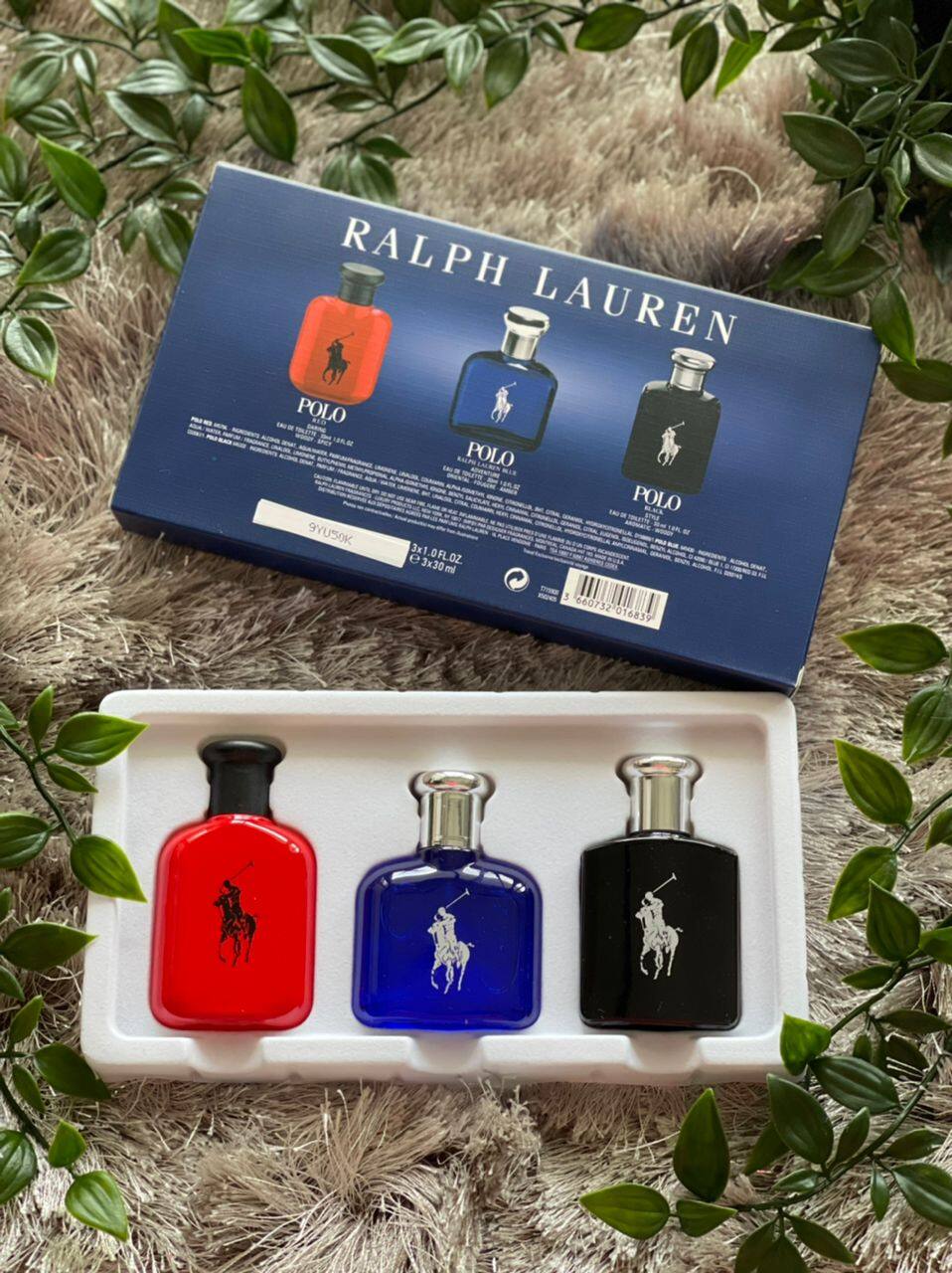 ralph lauren polo miniature set