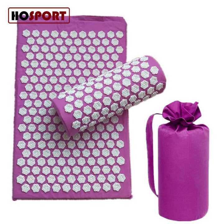 Gối Châm Cứu HOSPORT Đa Chức Năng Đệm Nệm Gai Mát Xa Thư Giãn Giảm Đau Nhức Giải Tỏa Căng Thẳng Cổ Tập Yoga Hình Hoa Sen 3 Chiếc/Bộ – OEM >>> top1shop >>> lazada.vn
