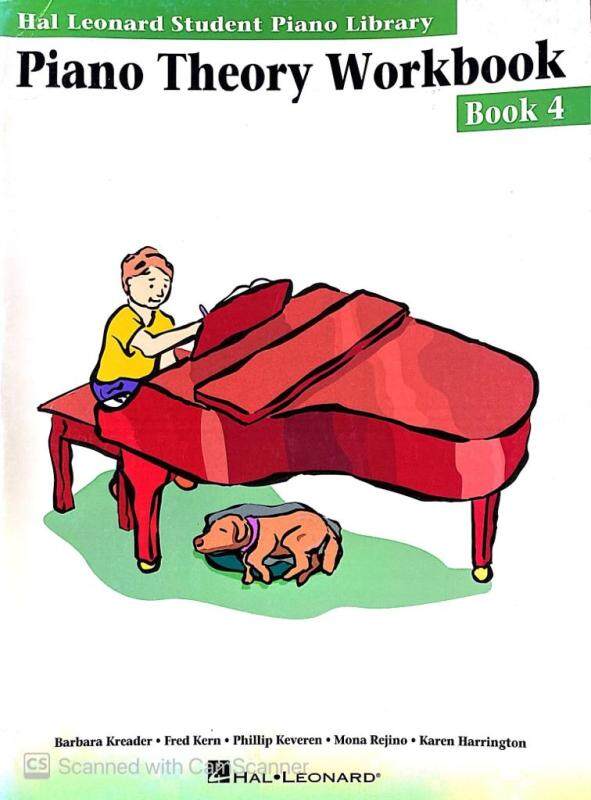 Hal Leonard Piano Theory Workbook Book 4 Malaysia