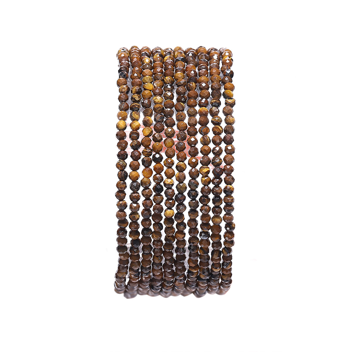 2-2.5mm About 160-170pcs Faceted Natural Stone Beads Pink Quartz Crystal Gem Beads For Jewelry Making Beadwork DIY Bracelet Necklace