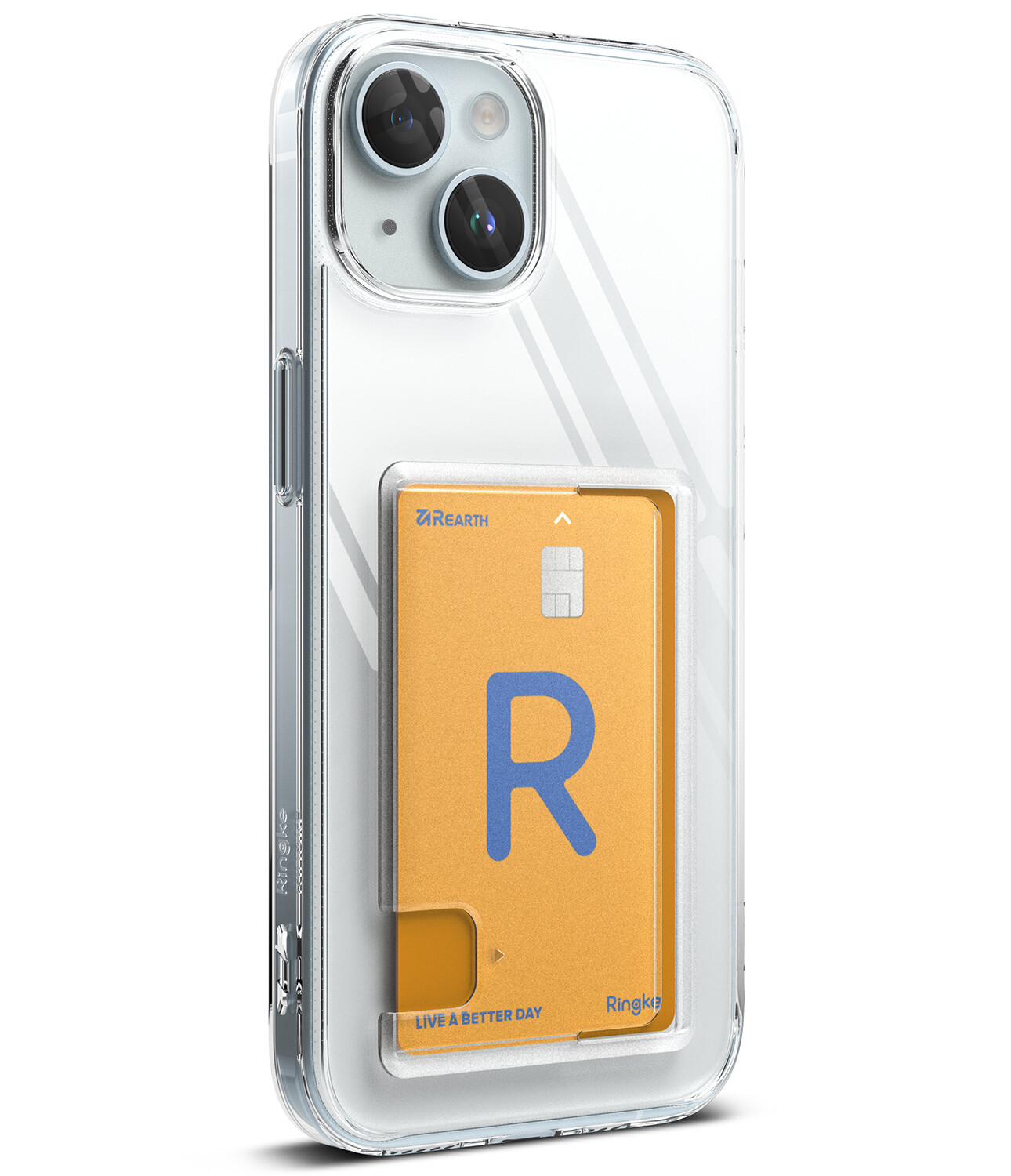 Anhong Clear Phone Case Card Holder ANHONG Clear Card Case For