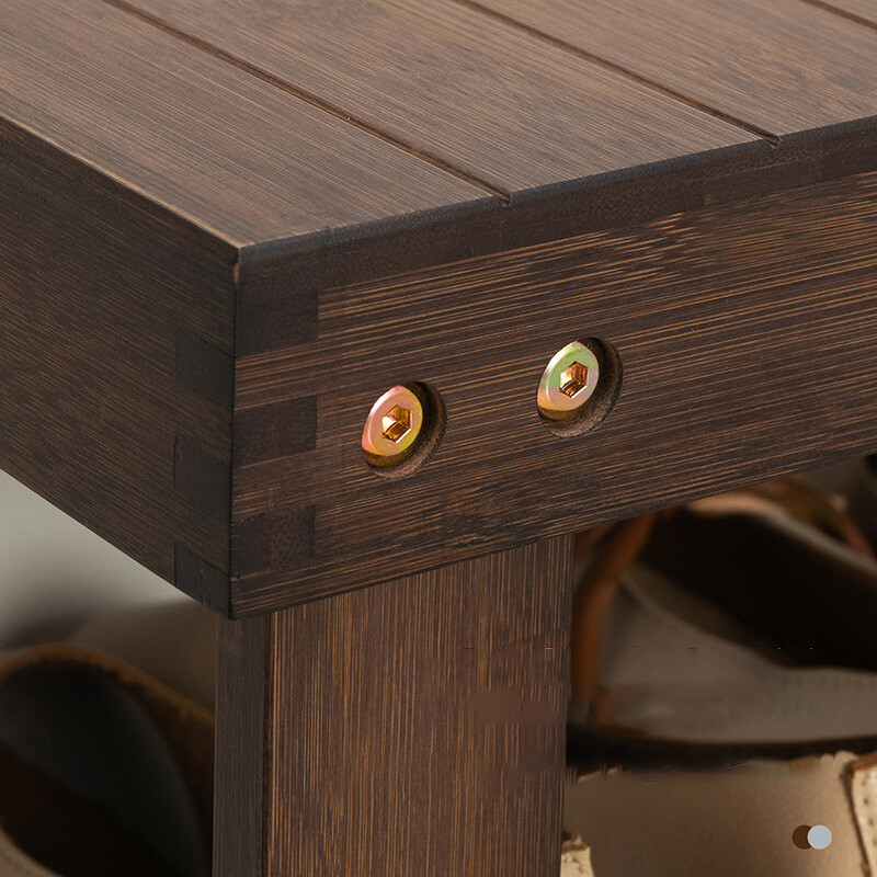 Shoe-changing stool household solid wood stool sofa stool low stool fabric stool pedal children's wooden bench long stool