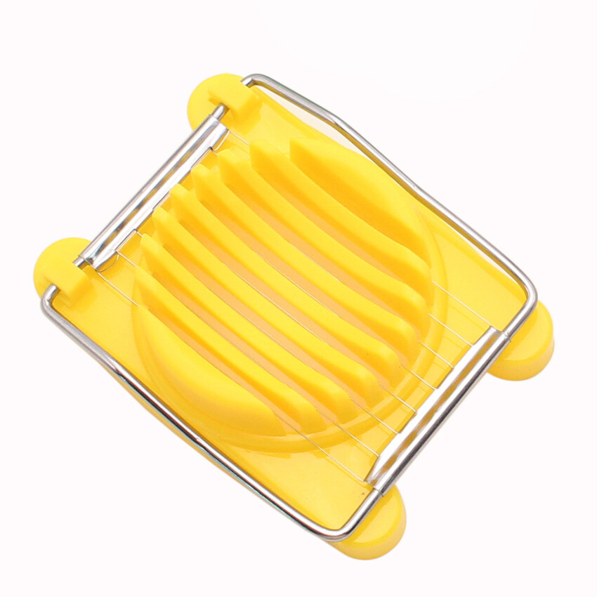 Home Kitchen Egg Cutter Stainless Steel Boiled Egg Slicer Multifunctional Egg Divider Creative Kitchen Accessories Gadget