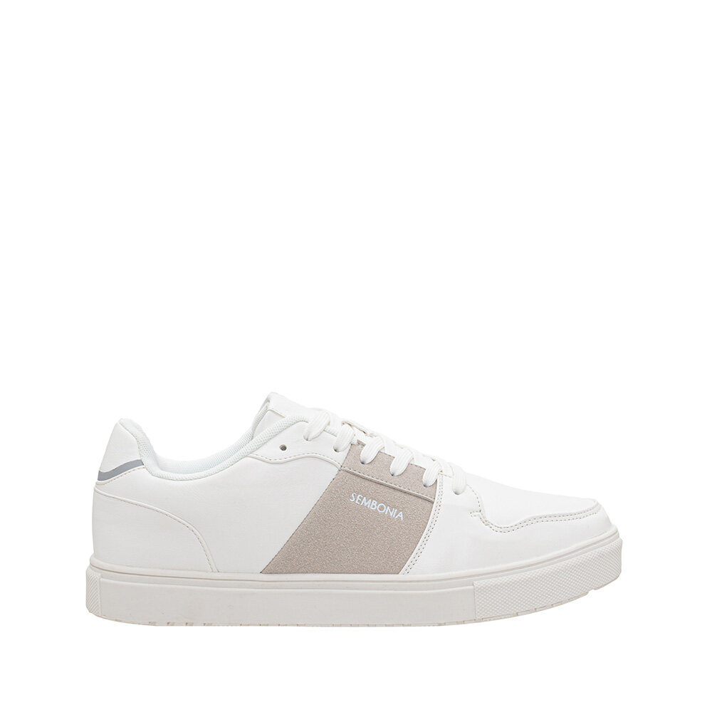 synthetic leather sneakers