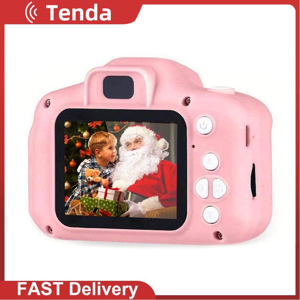 Kids 2 inch Digital Camera Touch Screen Mini Camera Photography Props Toys Birthday Gifts With 32GB TF Card USB Card Reader for KIDS