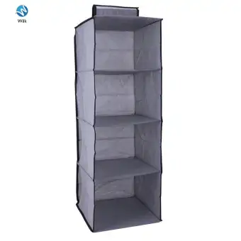 Wilk Cotton Closet Wardrobe Cabinet Organizer Hanging Pocket