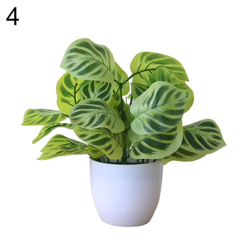 homesir Artificial Foliage Plant Potted Bonsai Wedding Party Home Mall Desk Office Decor